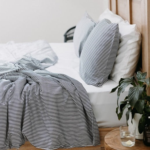 Bamboo Pillowcase Set (Stripe)